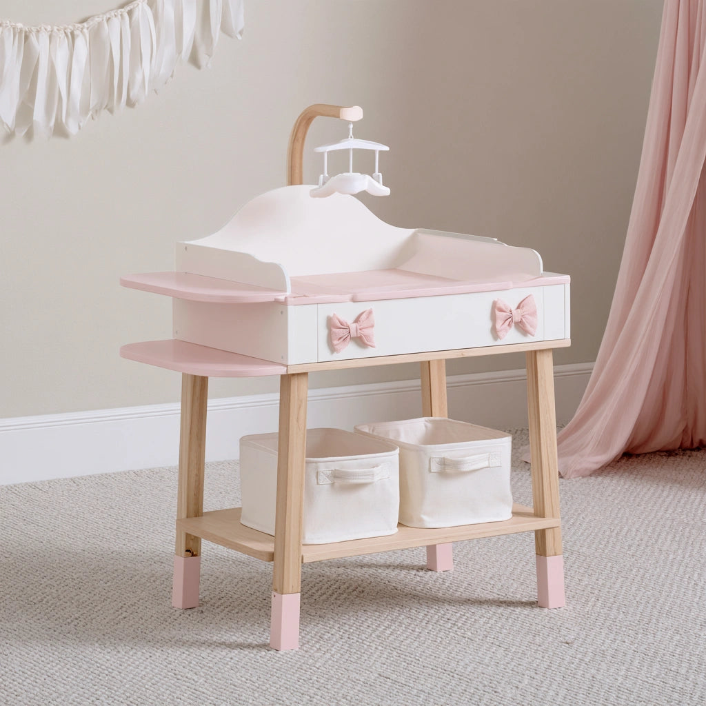 Miniaturm?bel f¨¹r Puppenhaus, aus Holz, Farbe: hellbraun