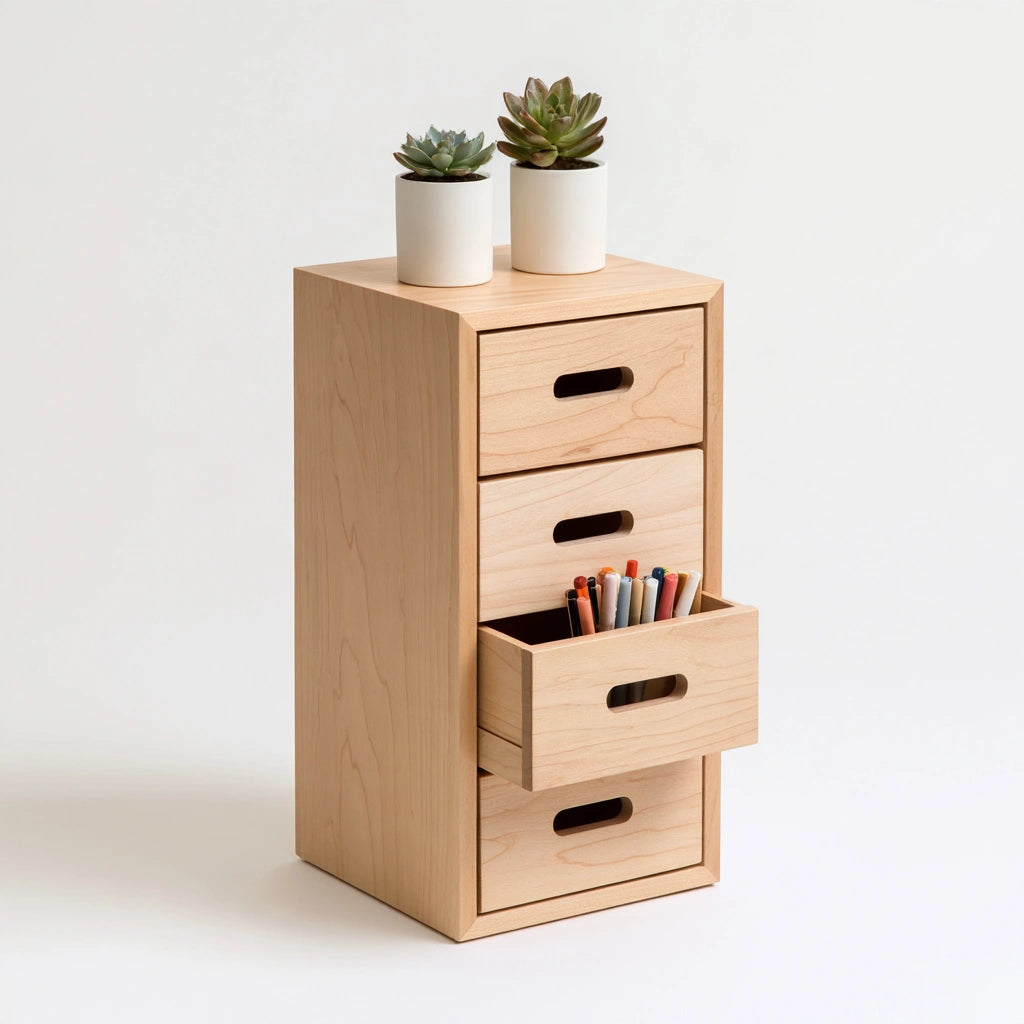 Modularer Aufbewahrungsorganizer, mit klarer Formgebung, mit f¨¹nf Schubladen, Farbe: grau